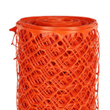 BOEN 4 ft. x 100 ft. Orange Heavy-Duty Diamond Grid Construction Snow/Safety Barrier Fence
