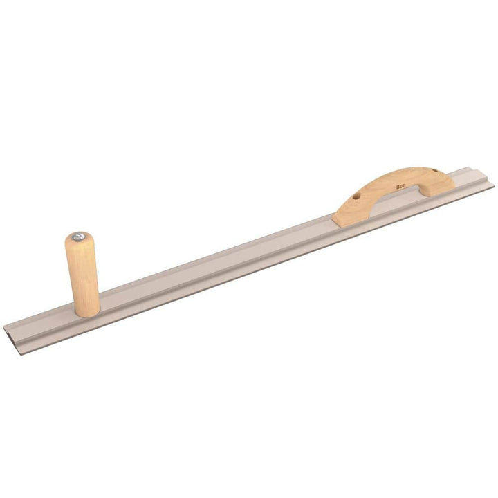 Bon Tool 36 in. x 3-1/8 in. Straight Magnesium Darby with Wood Handle