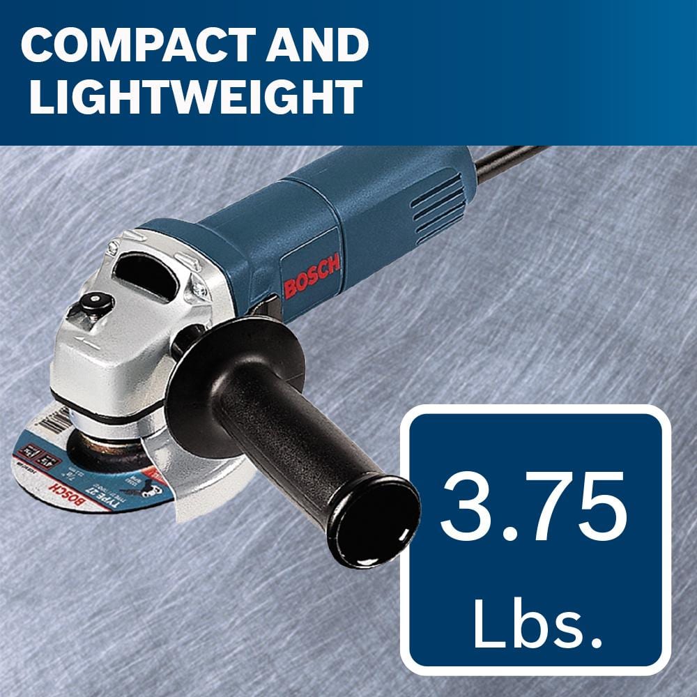 Bosch 6-Amp 4-1/2-Inch Angle Grinder, Corded, 1375A