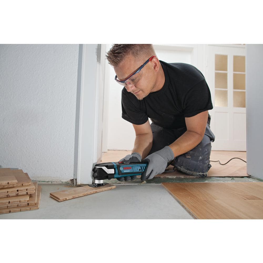 Bosch 4 Amp Corded StarlockPlus Oscillating Multi-Tool Kit (32-Piece)