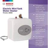 Bosch 4 Gal. Mini-Tank Electric Water Heater, Tronic 3000 — 3-Pack
