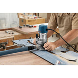 Bosch 12 Amp 2-1/4 Horse Power Corded Peak Variable Speed Plunge and Fixed Base Router Kit with Hard Case