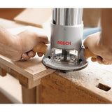 Bosch 12 Amp 2-1/4 Horse Power Corded Peak Variable Speed Plunge and Fixed Base Router Kit with Hard Case