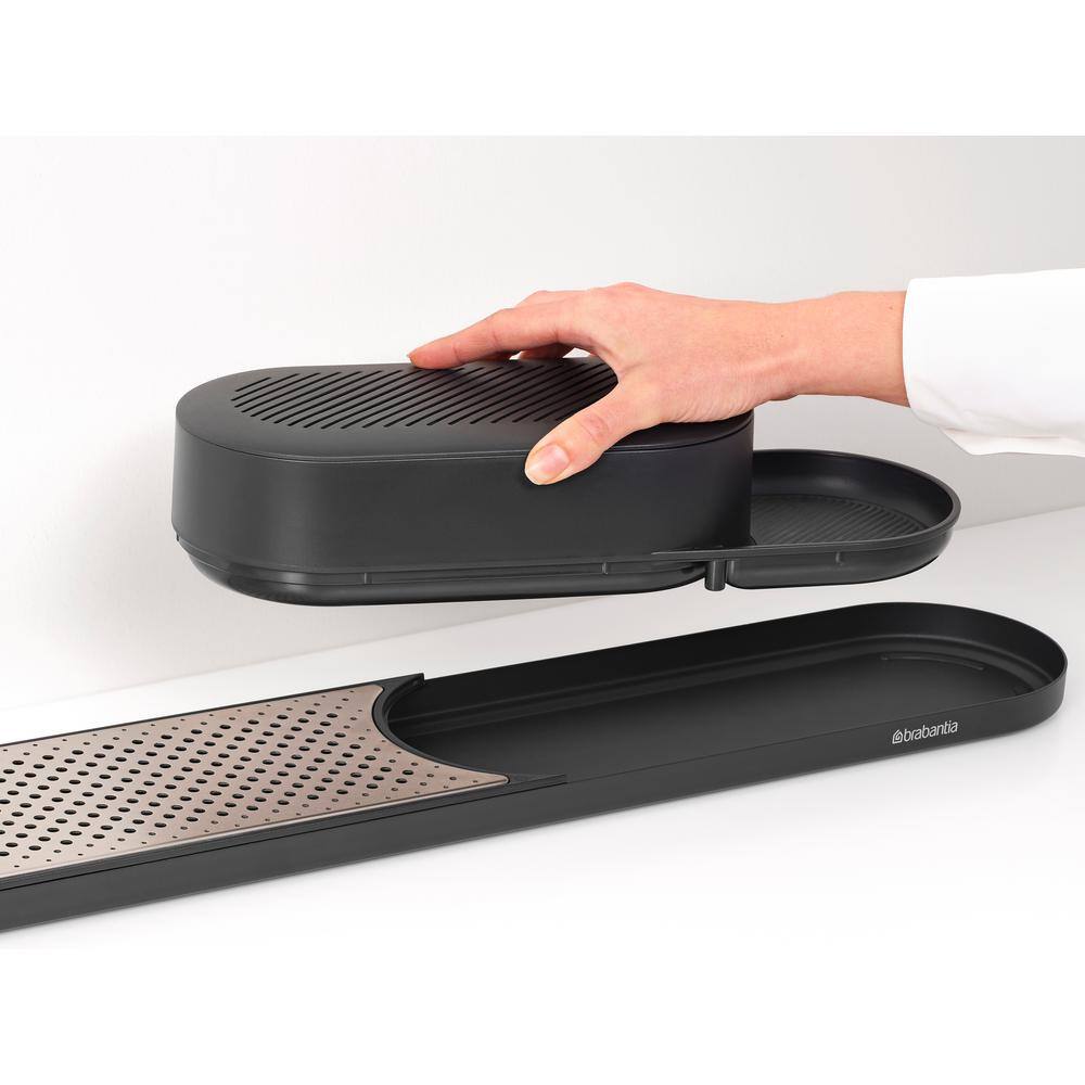 Brabantia SinkStyle Organizer and Drying Tray in Mineral Infinite Gray