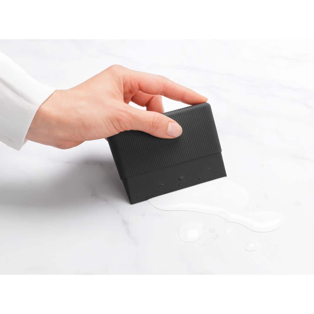 Brabantia Dark Gray Sink Side Dish Squeegee