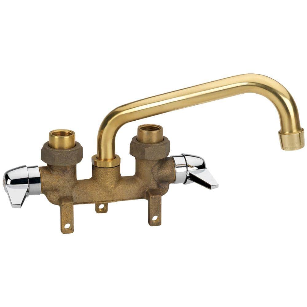 Homewerks Worldwide Rough Brass 2-Handle Laundry Tray Faucet