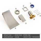 Unbranded Commercial Brass Metering Single Handle Bathroom Sink Faucet
