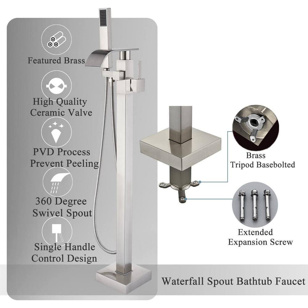 Unbranded Commercial Metering Single Handle Bathroom Sink Faucet in Brass