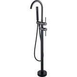 Unbranded Commercial Metering Double Handle Bathroom Sink Faucet in Brass