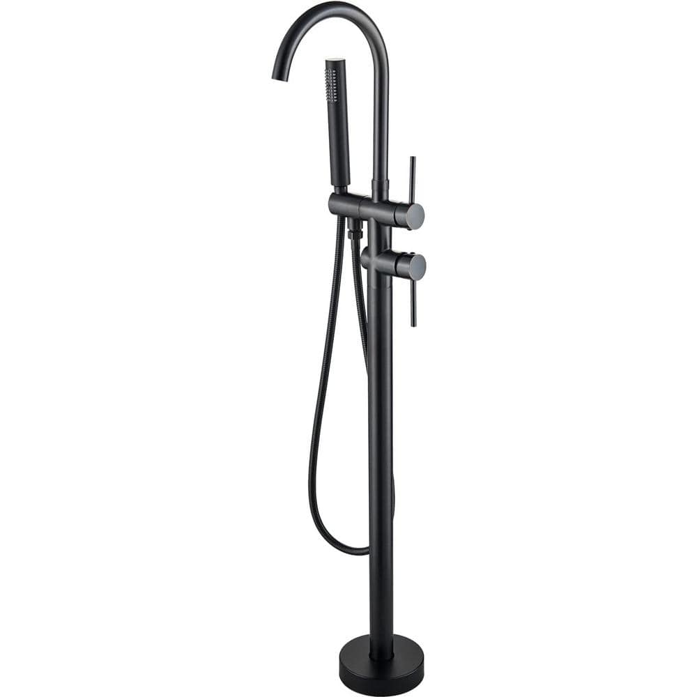 Unbranded Commercial Metering Double Handle Bathroom Sink Faucet in Brass