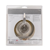 BrassCraft Mixet Single-Lever Tub/Shower Rebuild Trim Kit, Non-Pressure Balanced, Satin Nickel (SKD0204-D)