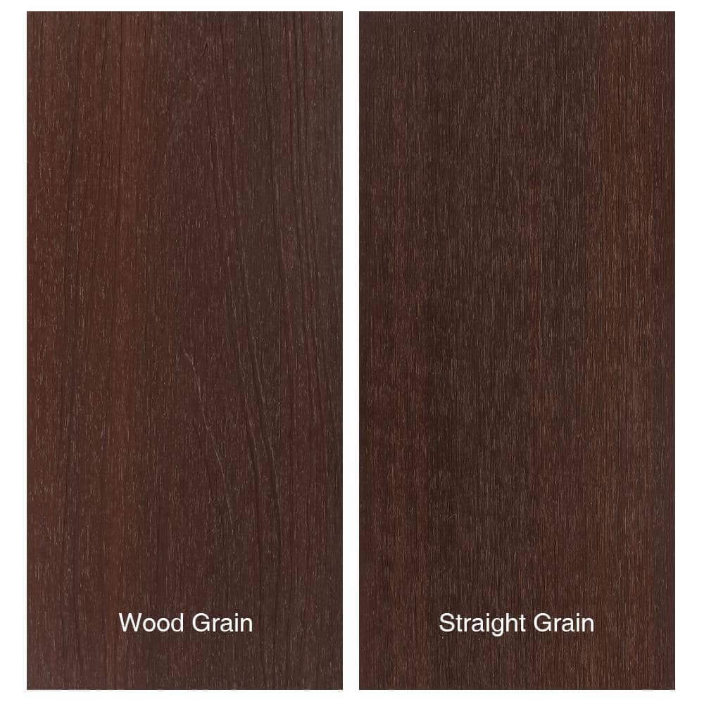 NewTechWood UltraShield Natural Voyager 1 in. x 6 in. x 8 ft. Brazilian IPE Hollow Composite Decking Board