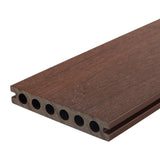 NewTechWood UltraShield Natural Voyager 1 in. x 6 in. x 8 ft. Brazilian IPE Hollow Composite Decking Board