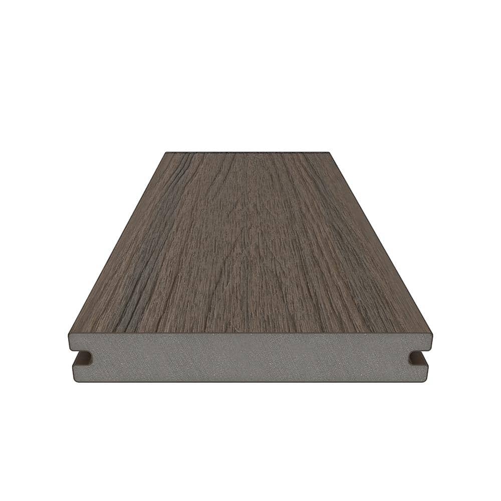 NewTechWood UltraShield Naturale Magellan 1 in. x 6 in. x 16 ft. Brazilian Ipe Solid with Groove Composite Decking Board (49-Pack)