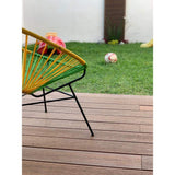 NewTechWood UltraShield Naturale Magellan 1 in. x 6 in. x 8 ft. Brazilian Ipe Solid with Groove Composite Decking Board