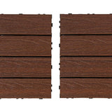 NewTechWood UltraShield Naturale 1 ft. x 2 ft. Quick Deck Outdoor Composite Deck Tile in Brazilian Ipe (20 sq. ft. per Box)