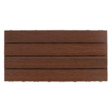NewTechWood UltraShield Naturale 1 ft. x 2 ft. Quick Deck Outdoor Composite Deck Tile in Brazilian Ipe (20 sq. ft. per Box)