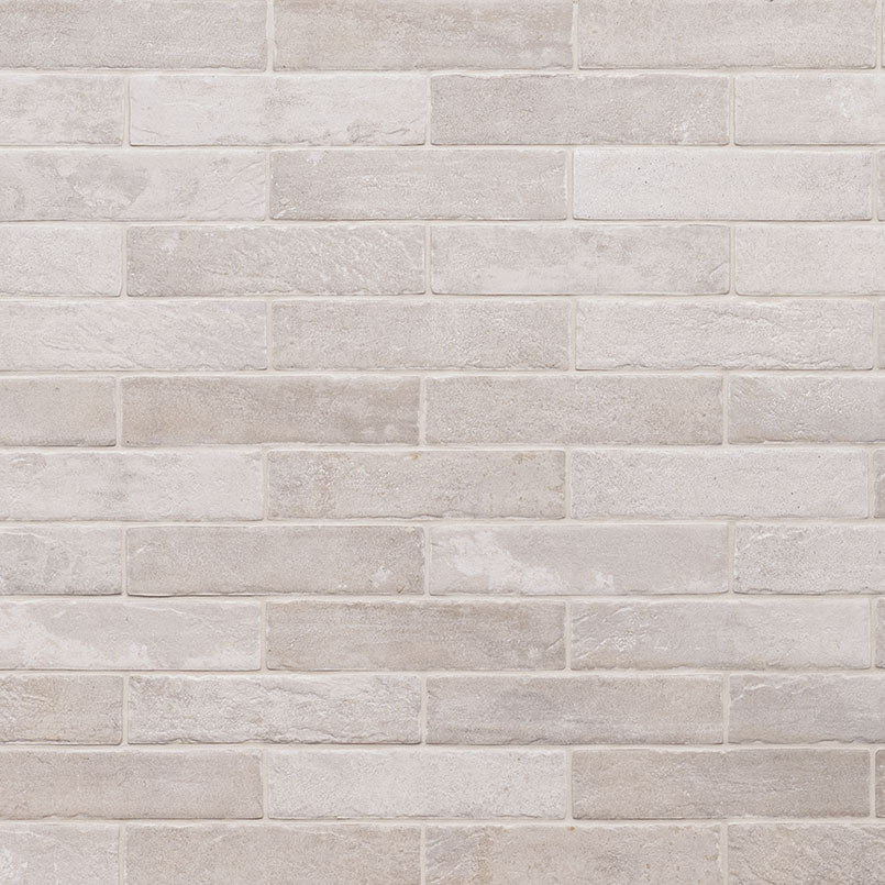 MSI Capella Ivory Brick 2-1/3 in. x 10 in. Matte Porcelain Floor and Wall Tile (5.17 sq. ft./case)