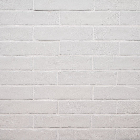 MSI Capella 2-1/3 in. x 10 in. White Brick Matte Porcelain Floor and Wall Tile (5.17 sq. ft. per case)