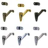idh by St. Simons 3-1/4 in. Solid Brass Hand Rail Bracket in Bright Nickel