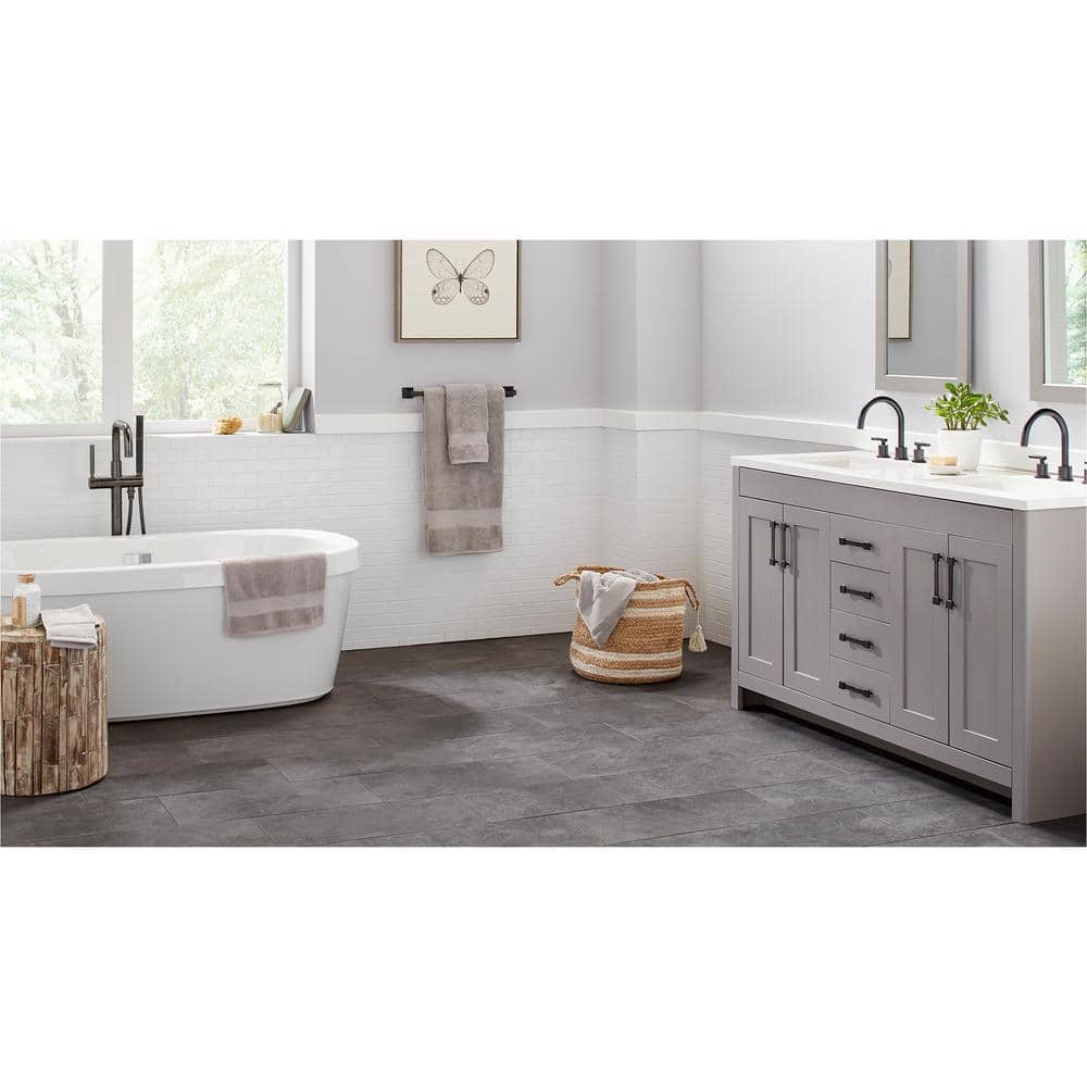 Daltile Restore Bright White 12 in. x 12 in. x 6.35 mm Ceramic Mosaic Wall Tile (0.83 sq. ft. per piece)