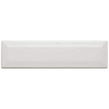 Daltile Restore Bright White 3 in. x 12 in. Ceramic Bevel Wall Tile (9 sq. ft. / case)