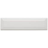 Daltile Restore 3 in. x 12 in. Ceramic Bevel Bright White Subway Tile (9 sq. ft. per Case)