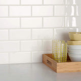 Daltile Restore Bright White 3 in. x 6 in. Ceramic Modular Wall Tile (12.5 sq. ft. / Case)