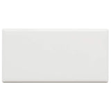 Daltile Restore Bright White 3 in. x 6 in. Glossy Ceramic Subway Wall Tile, Modular (12.5 sq. ft. / Case)