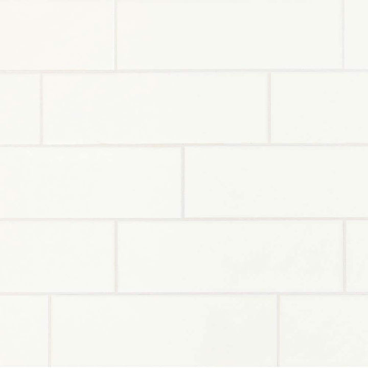 Daltile Restore 4 in. x 12 in. Glazed Ceramic Bright White Subway Wall Tile (10.64 sq. ft. per Case)