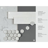 Daltile Restore Bright White 4 in. x 12 in. Glazed Ceramic Wall Tile (10.64 sq. ft. / case)