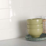 Daltile Restore 4 in. x 16 in. Ceramic Bright White Subway Tile (13.20 sq. ft. per Case)