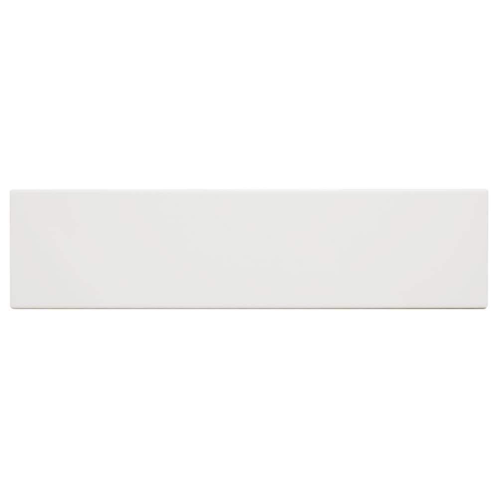 Daltile Restore 4 in. x 16 in. Ceramic Bright White Subway Tile (13.20 sq. ft. per Case)