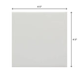 Daltile Restore Bright White 4-1/4 in. x 4-1/4 in. Ceramic Wall Tile (0.125 sq. ft./ Each)