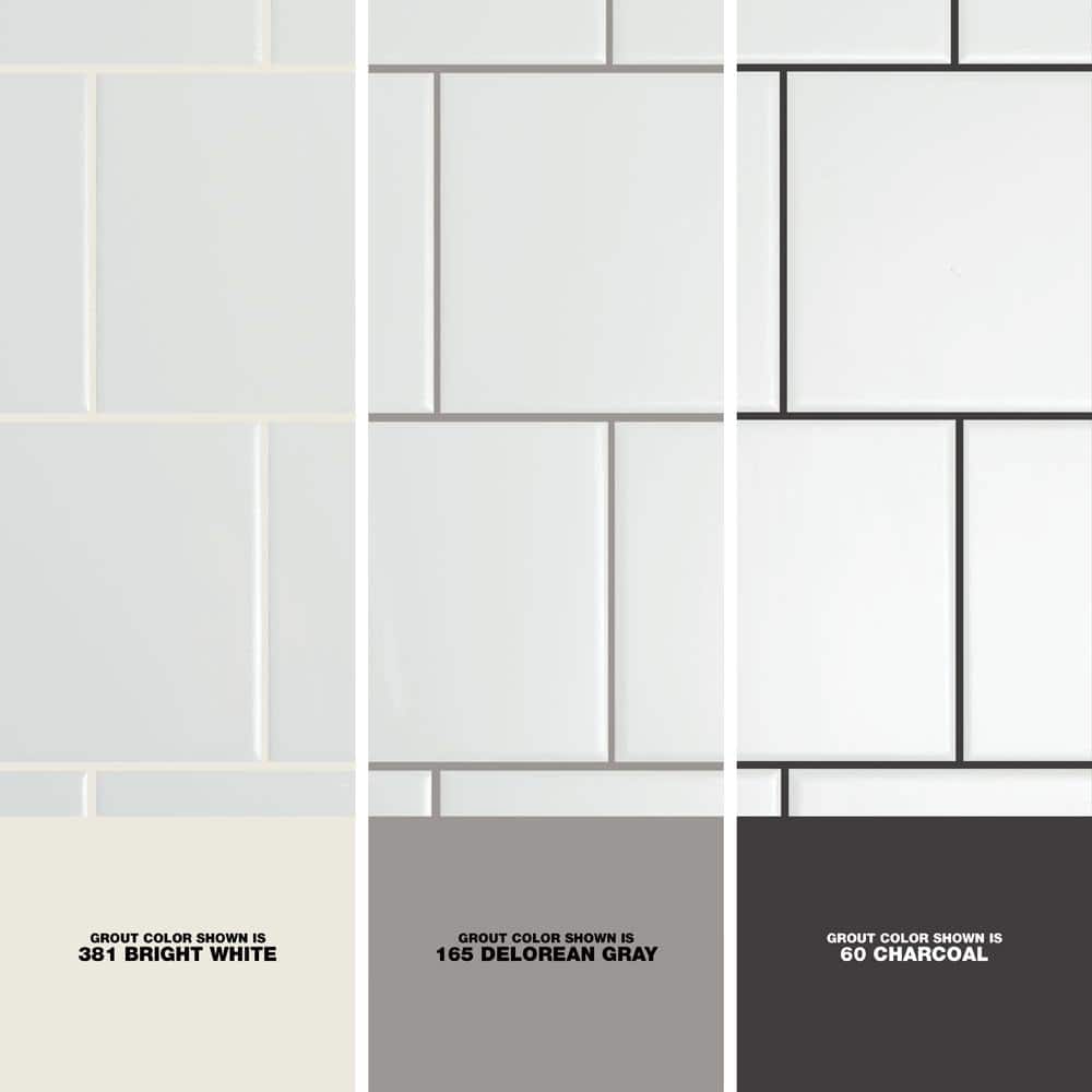Daltile Restore Bright White 6 in. x 6 in. Ceramic Wall Tile (12.50 sq. ft./Case)