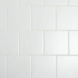 Daltile Restore Bright White 6 in. x 6 in. Ceramic Wall Tile (12.50 sq. ft./Case)
