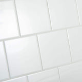 Daltile Restore Bright White 6 in. x 6 in. Ceramic Wall Tile (375 sq. ft. / pallet)