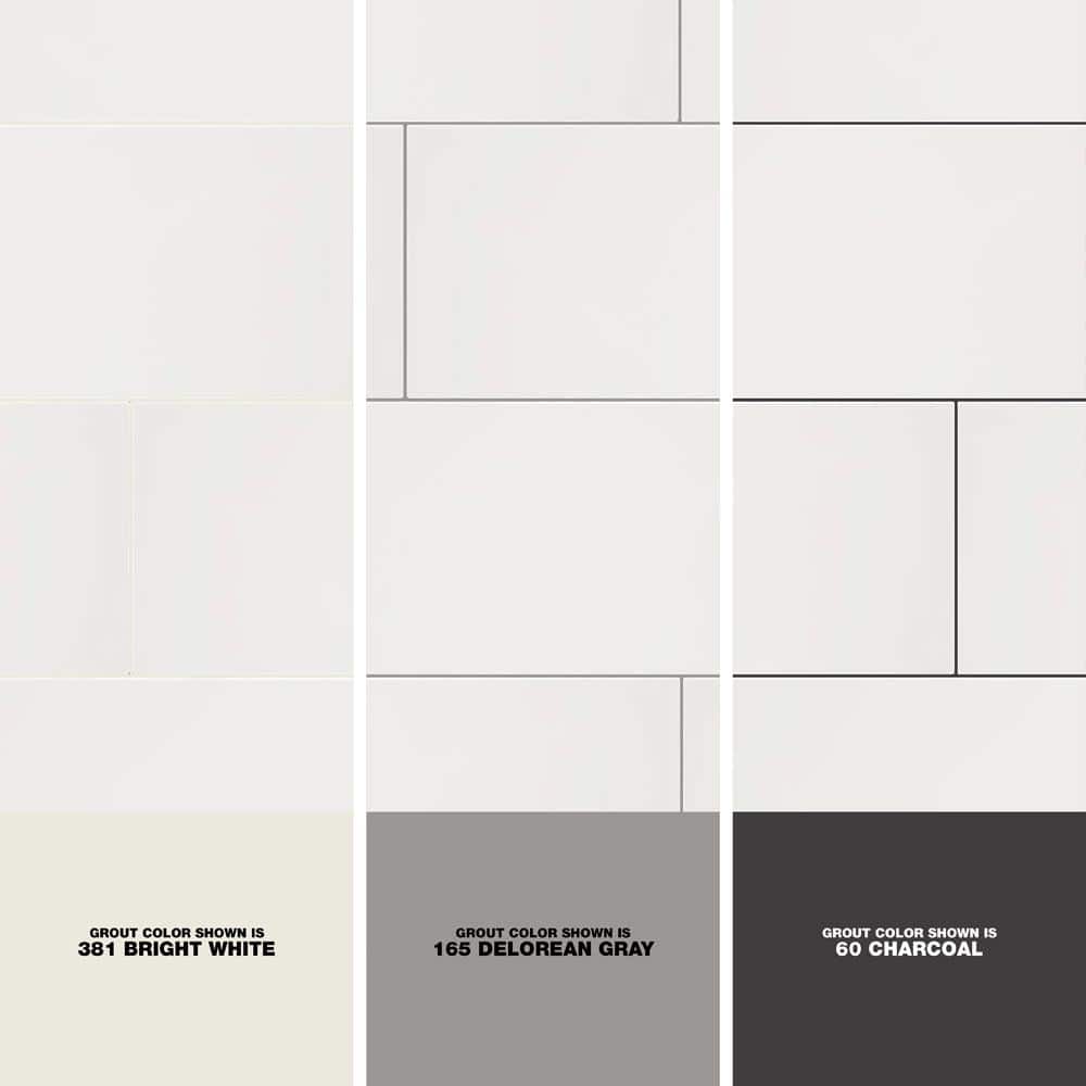 Daltile Restore Bright White 8 in. x 24 in. Ceramic Wall Tile (13.3 sq. ft. per Case)