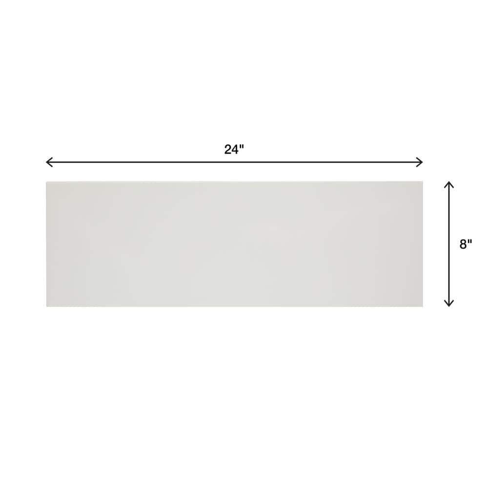 Daltile Restore Bright White 8 in. x 24 in. Ceramic Wall Tile (13.3 sq. ft. per Case)