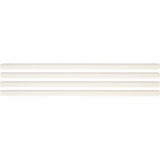 Daltile Restore Bright White 1/2 in. x 12 in. Glazed Ceramic Wall Jolly Trim Tile, 4-Pack (0.04 sq. ft. per piece)