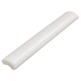 Daltile Restore Bright White 1 in. x 6 in. Ceramic Quarter Round Wall Trim Tile (0.03 sq. ft. / Piece)