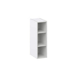 J COLLECTION Bright White Slab Assembled Wall Kitchen Cabinet Open Shelf (9 in. W x 30 in. H x 14 in. D)