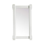 James Martin Vanities Brittany Bright White Rectangular Bathroom Vanity Mirror 21.7 x 39.2 in.