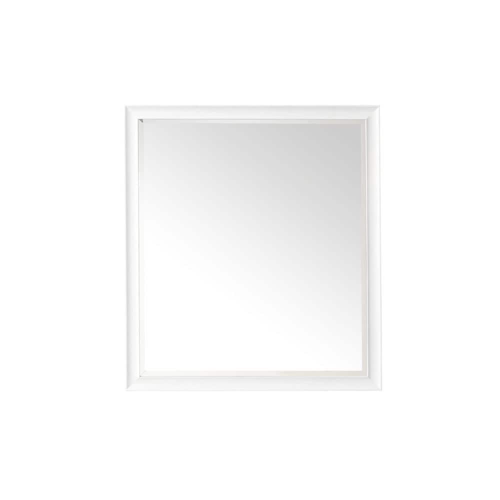 James Martin Vanities Glenbrook 36" x 40" Bright White Vanity Mirror