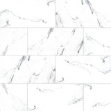 MSI Brillion Aspen Gris 12 in. x 24 in. Matte Ceramic Marble Look Floor and Wall Tile (14 sq. ft. /Case)