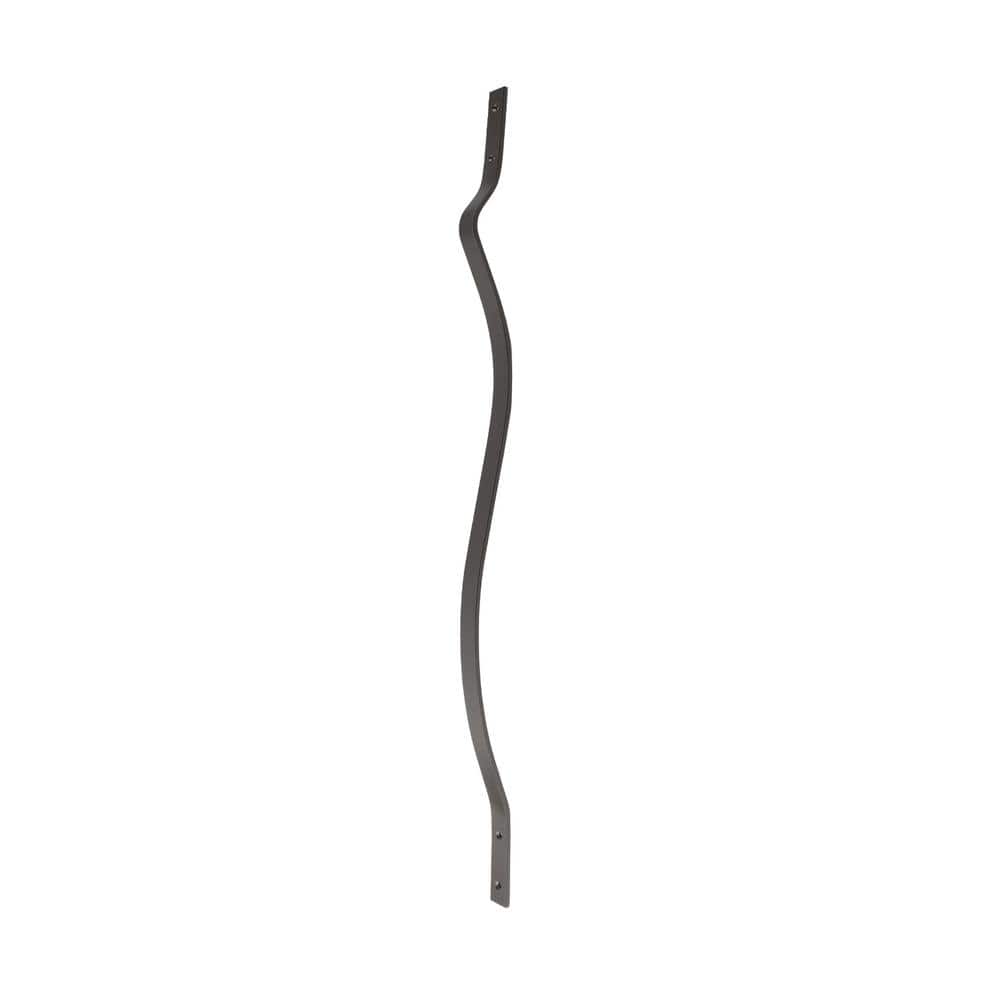 Deckorators 1 in. x 32-1/4 in. Bronze Aluminum Baroque Baluster (5-Pack)