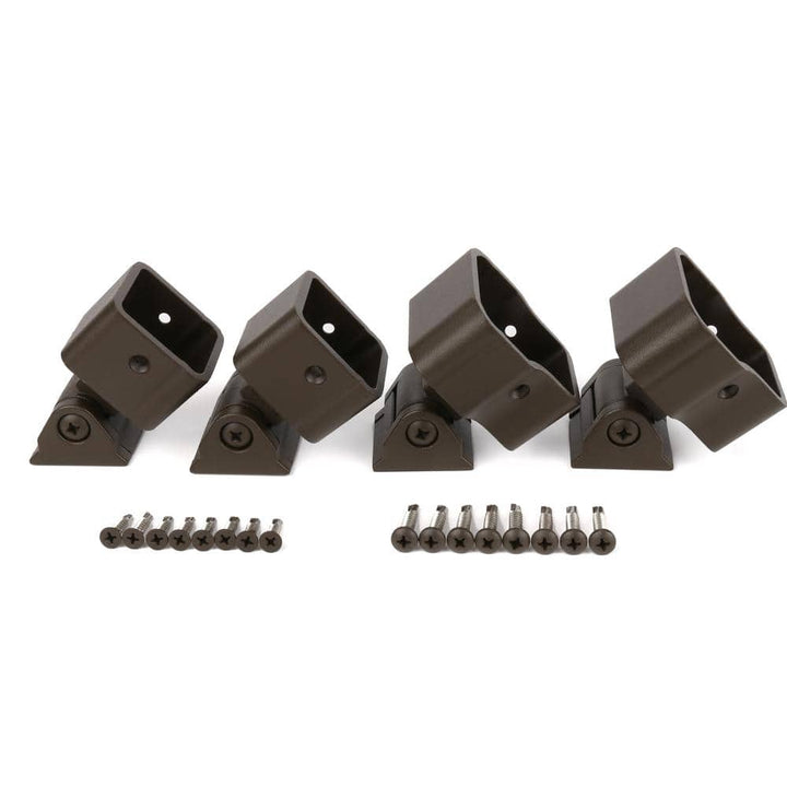 NewTechWood Allure Aluminum Preassembled Bronze Rail Angled Bracket