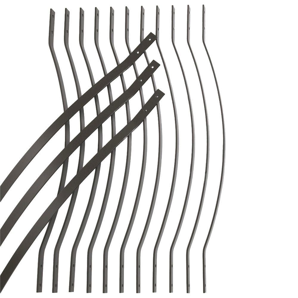 ProWood 32-1/4 in. x 1 in.Bronze Aluminum Arch Baluster (14-Pack)