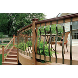 ProWood 32-1/4 in. x 1 in. Bronze Aluminum Contour Baluster (14-Pack)