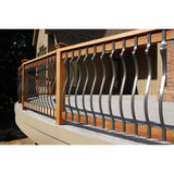 ProWood 32-1/4 in. x 1 in. Bronze Aluminum Contour Baluster (14-Pack)